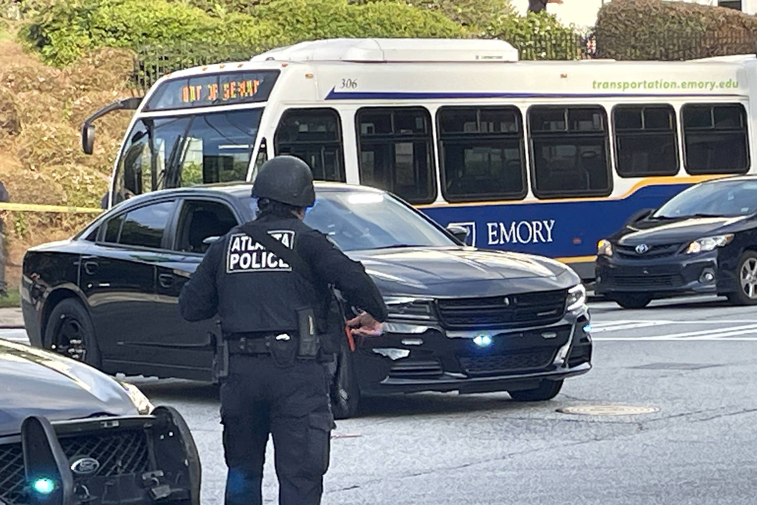 What do we know about Atlanta shots near the University of CDC and Emory