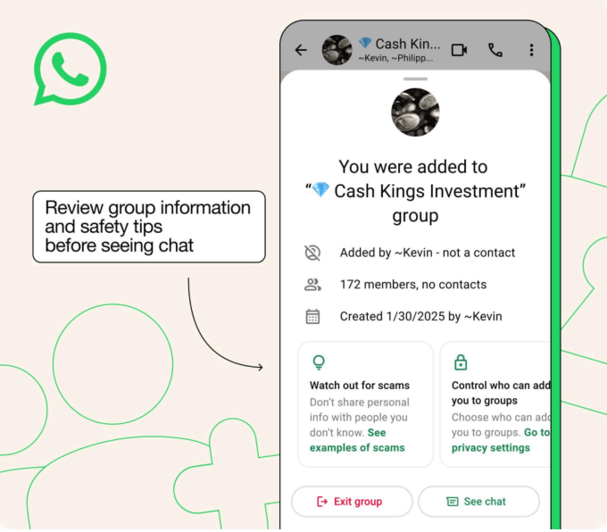 WhatsApp added new features to protect against scams