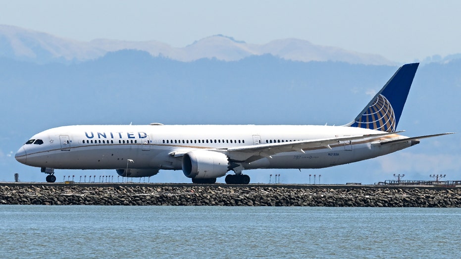 United States Airplane in San Francisco, Californo