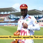 Kraigg Cathwaite Axed as the West Indicator announced a 15-member square for the exam series against India

