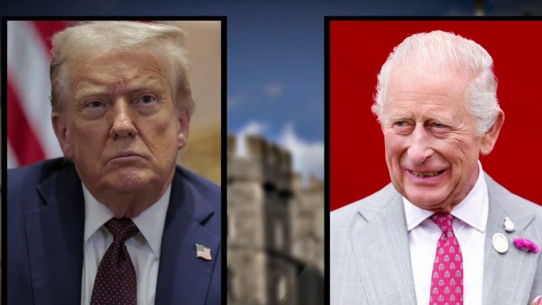 Trump will be tried by the British Royal Family as Europe of the figure