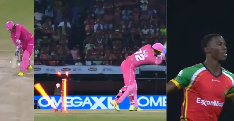 Watch: Shamar Joseph Clean Rassie Van Dow Dow Dow Dow and Jaffa in CPL 2025