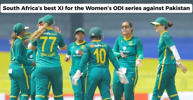 Xi Africa's best for SERI ODI female female against Pakistan