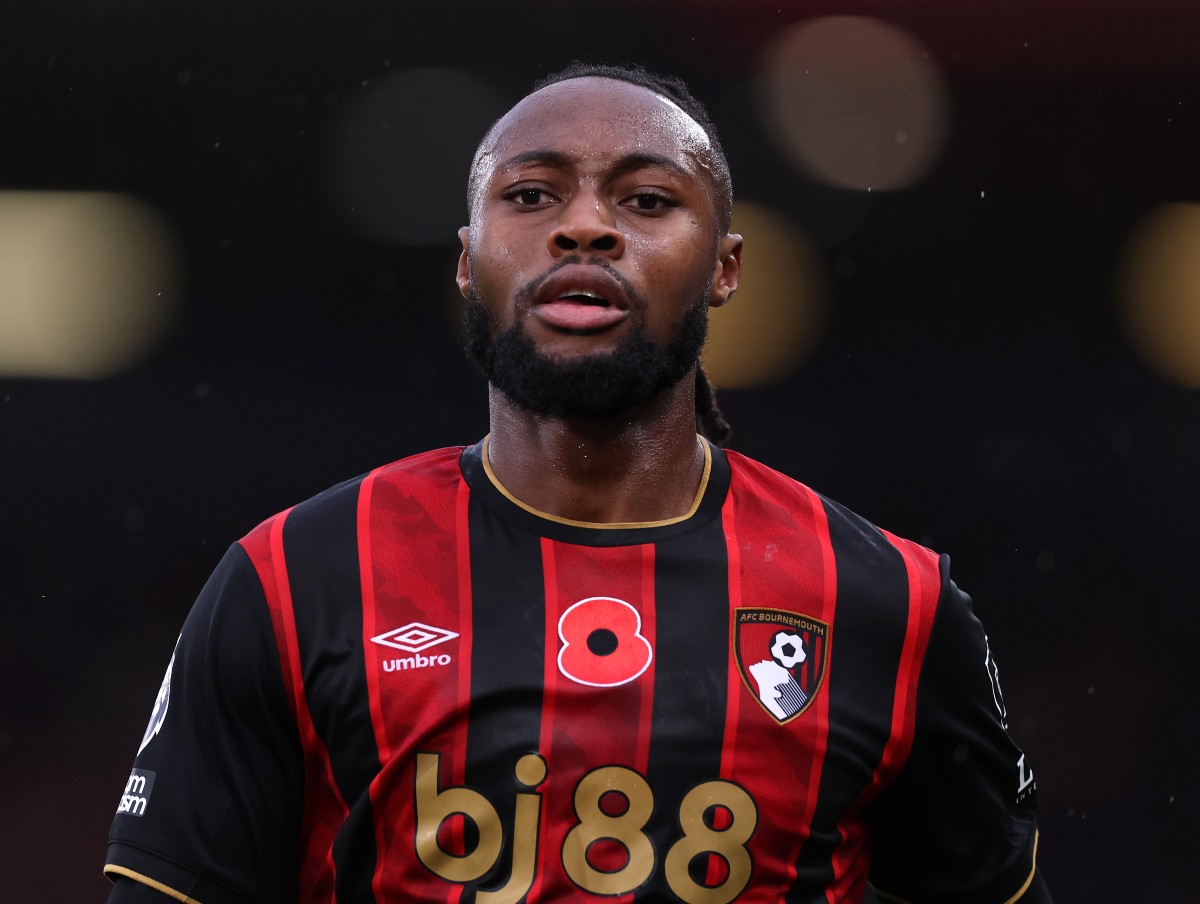 Antoine Seményo in action for Bournemouth