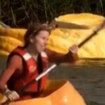 Belgians paddle in the pumpkin-out-out for the annual event

