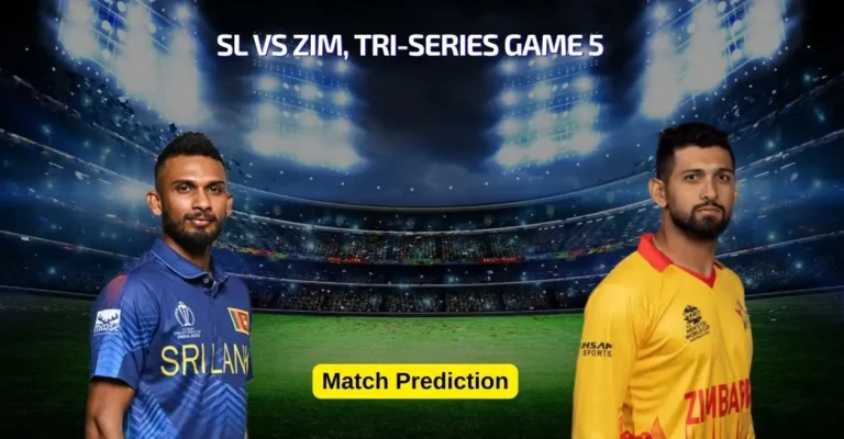 SL vs zim, t20 tri-serious 2025: Who will win today's match between Sri Lanka and Zimbabwe?