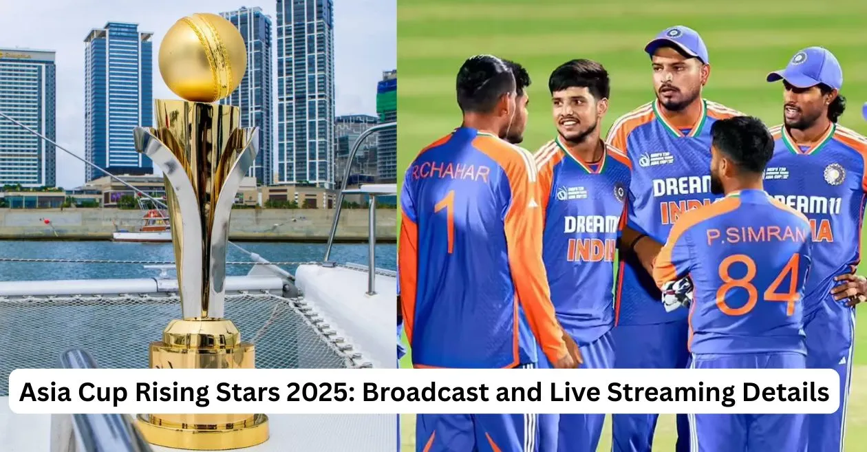 Asia Asia Rise 2025: Dirip Dukik Reflessing Details - When and where to watch in India, BaA, Pakistan & Other Countries & Countries & Countries