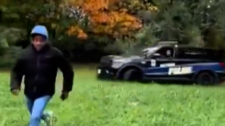 Baltimore officers were called after a car chase