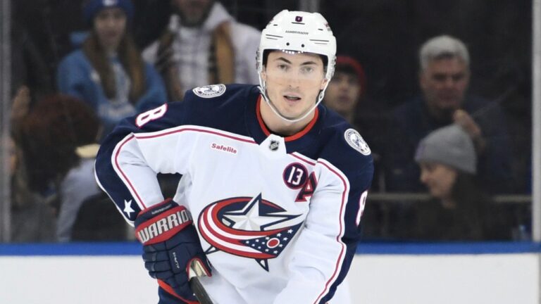 Blue Jackets' Werenski, Olivier out against Capitals with upper-body injury