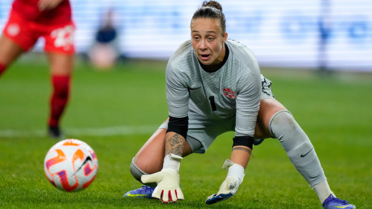 Canada's women's soccer team struggles in a shutout loss to Japan