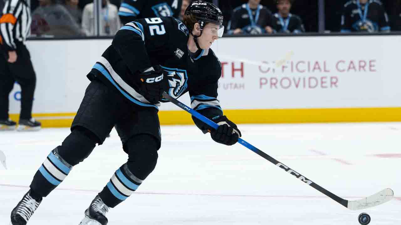 Coley scored 4 straight goals in the Mammoth's win over the Golden Knights