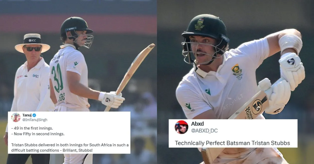 Fans bitus as stubbs tristan caused dominant south africa from india on day 4 of guhahati test