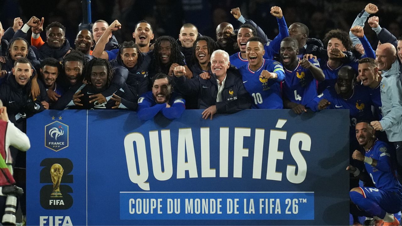 France qualified for 2026 World Cup; Ronaldo sent Ireland into a loss