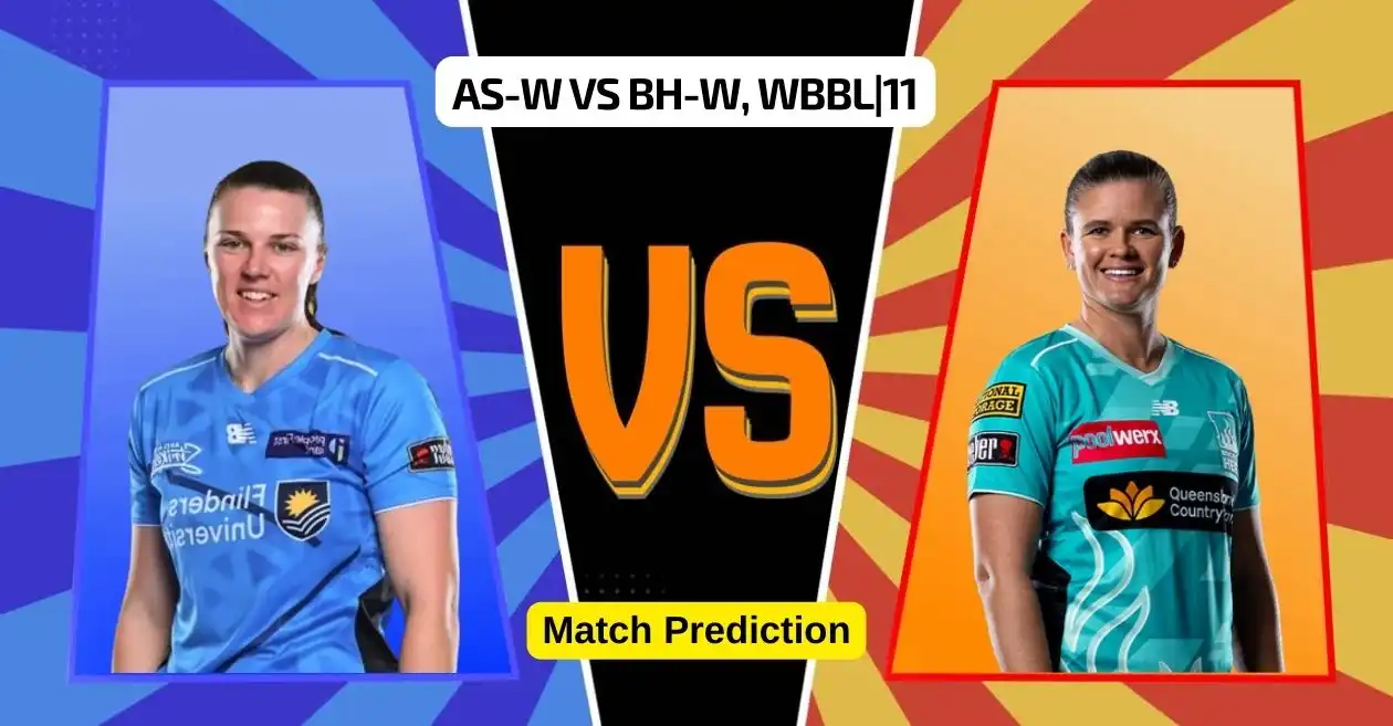 How-w vs bh-w, wbbl | 11 match prediction: Who will win today's match between adelaide strikers and brisebane heat?
