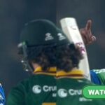 Ind vs sa (watch): Harshit rana gave an aggressive send

