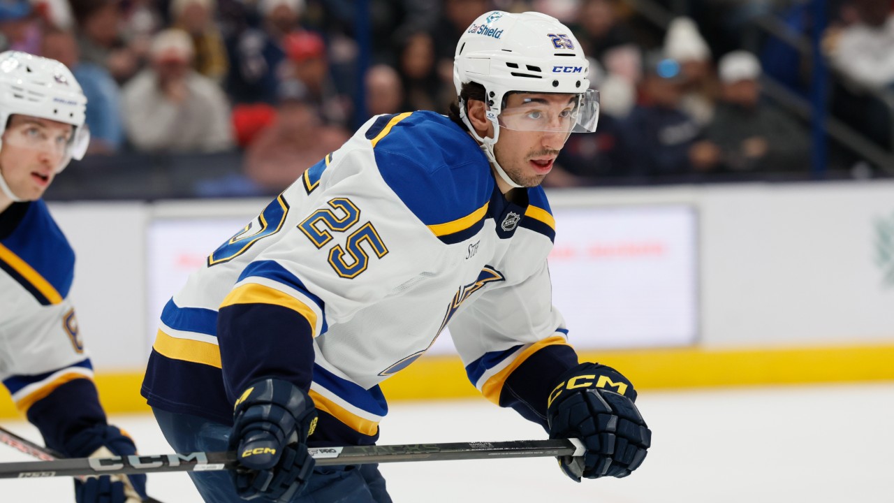 Jordan Cuero of the Blues to be a healthy test against the Sabres