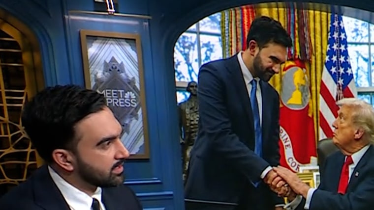 Mamdani reacts to 'Chumby' meeting with Trump