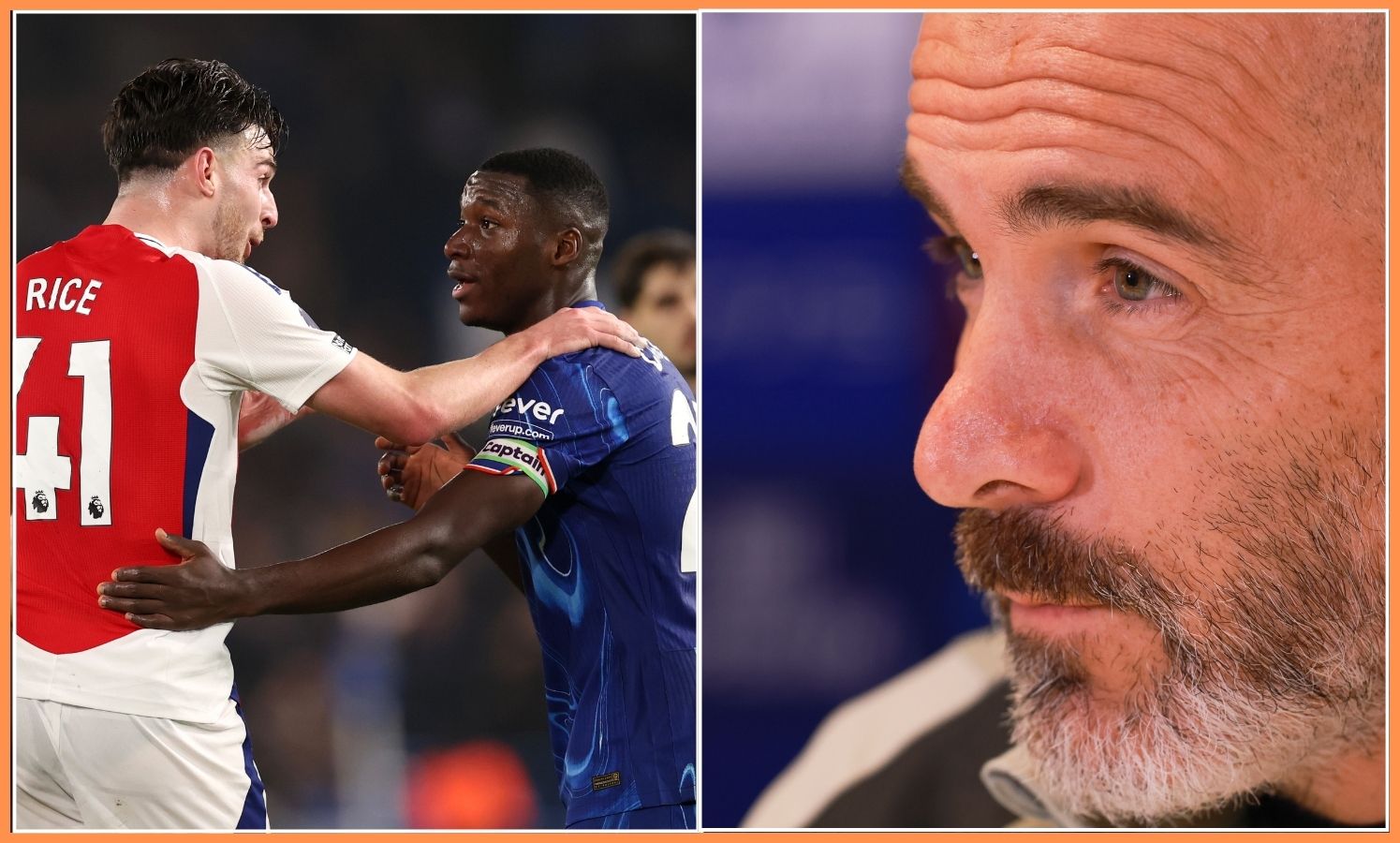 Manchester sent a fierce conor