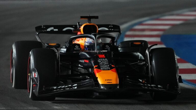 Max Verstappen wins Las Vegas Grand Prix, narrows F1 points gap