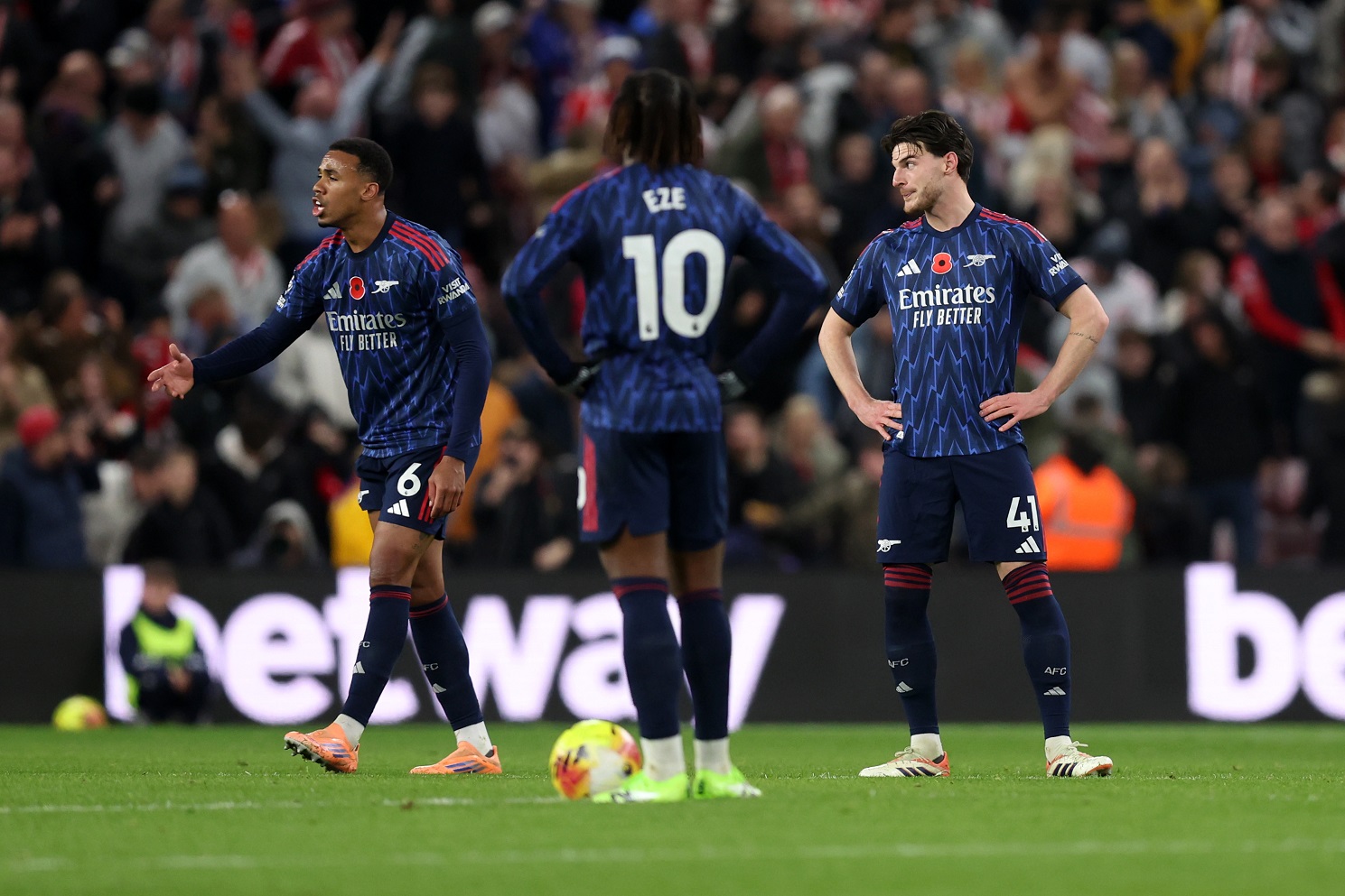 Arrange allowance with Gabriel of Arsenal