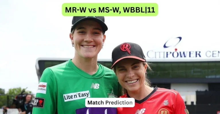 Mr-w vs ms-w, wbbl | 11 match predictions: Who will win today's game between Melbourne and Melbourne stars?