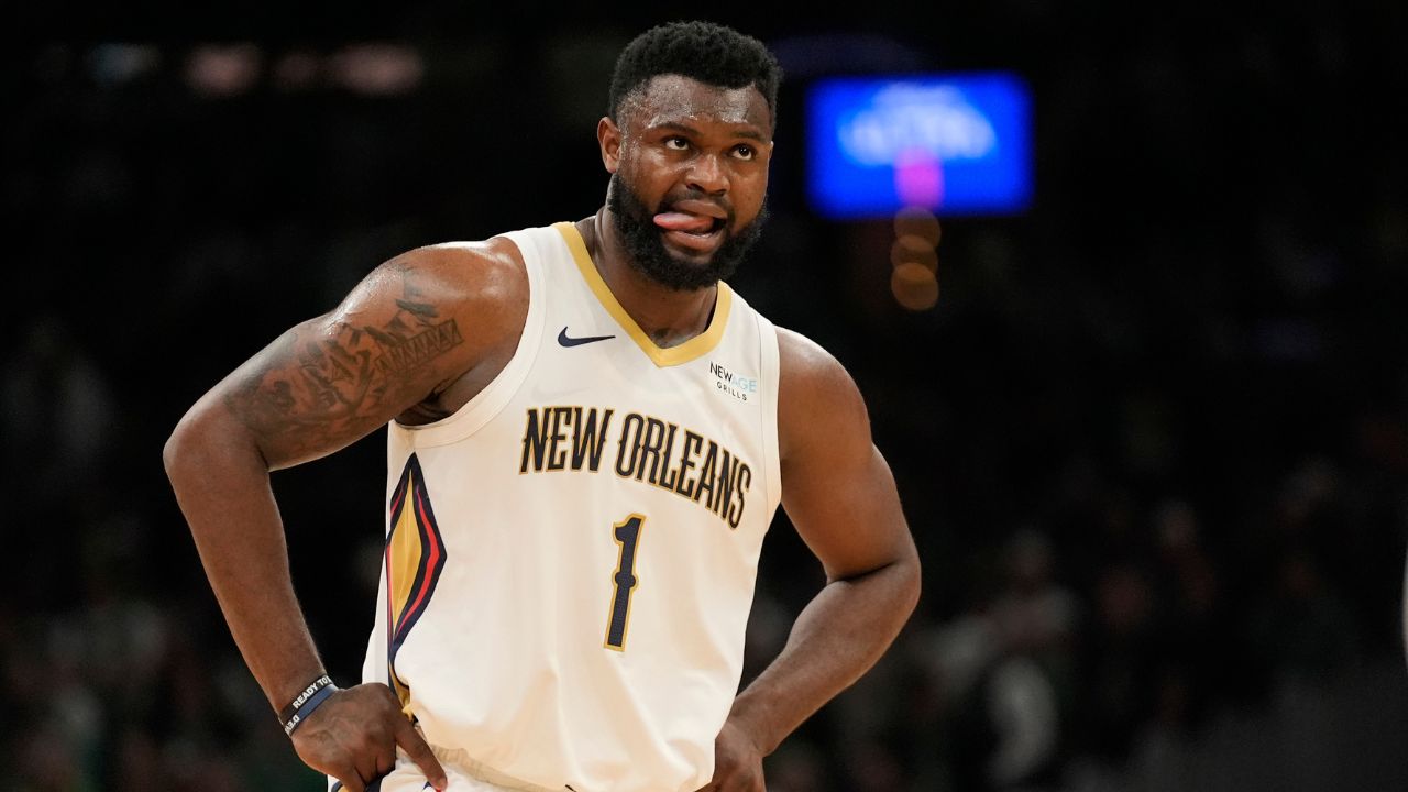 Pelicans' Zion Williamson sidelined 7-10 days with hamstring strain