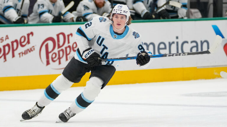 Report: Mammoth's Logan Cooley is suffering from a quad contusion