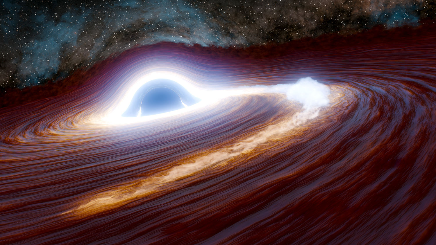 Scientists report the largest black hole ever seen, with 10 trillion lights