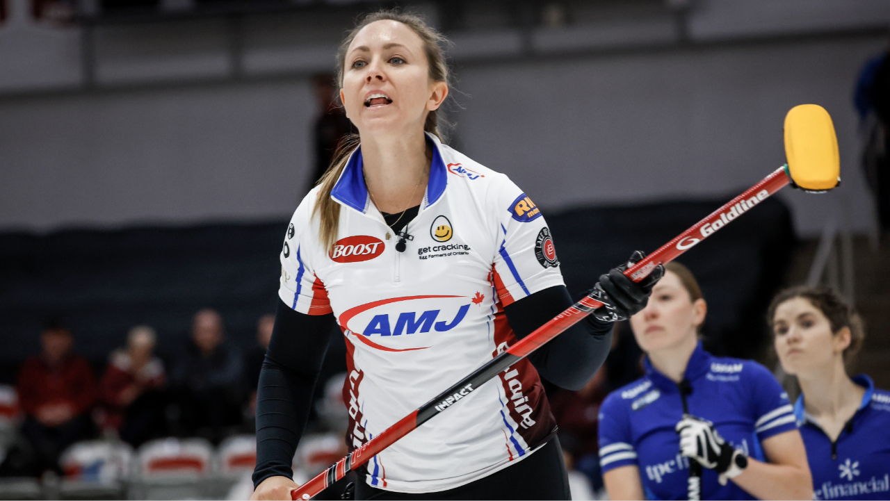 Skrlik held off Homan in extra ends for Canada's first Olympic curling trials win