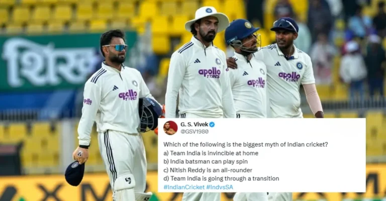 Team India trolls as South Africa set a massive target on day 4 of the Gwangati test