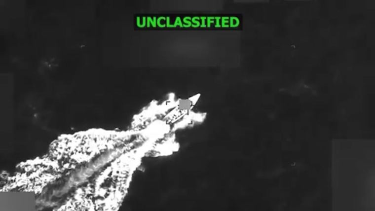 The British release intelligence on the drug ship accused of attacking us, sources