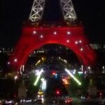 The Eiffel Tower Bit up in Paris hit the 10th anniversary

