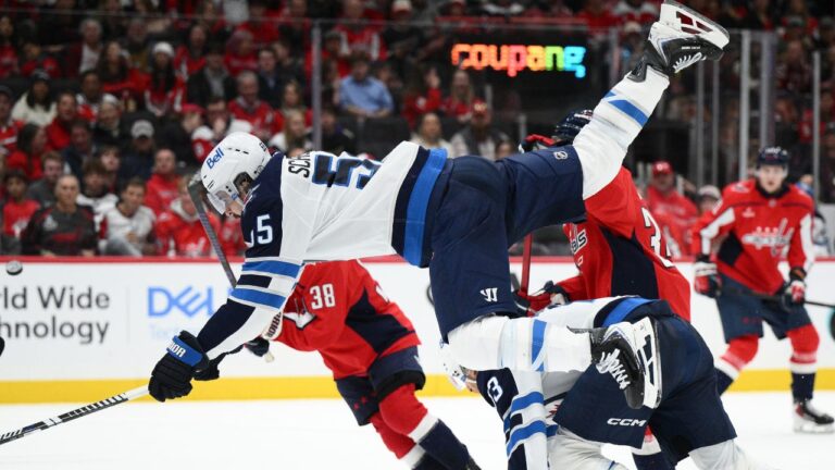 The Jets' skid was snapped three games after the loss to the Capitals