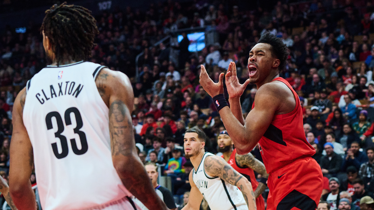 The Raptors beat the Nets for their seventh straight win