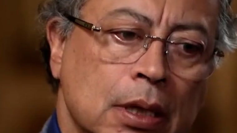 The president of colombia comes out in 'Beebarian' Trump Trump