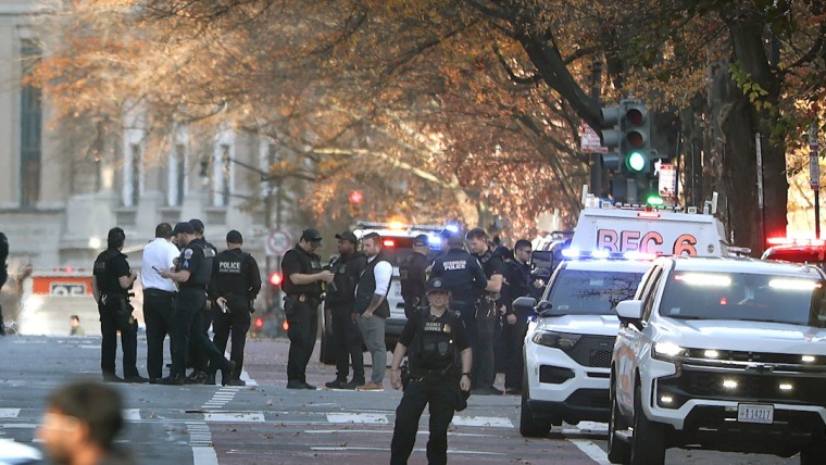 Two national guardsmen shot in DC, DHs say