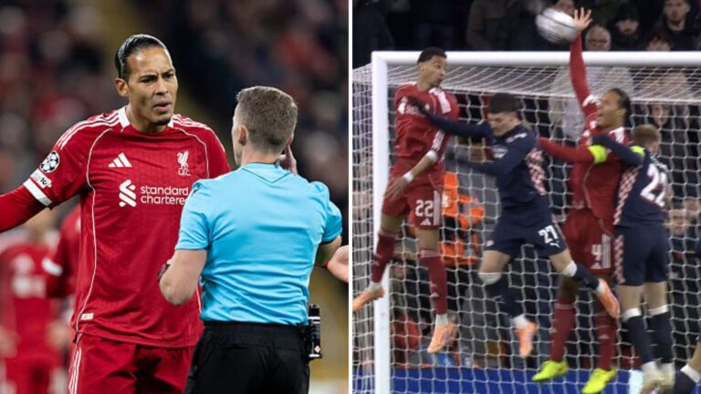 Virgil van Dijk Dijk and one of the worst hands of the season