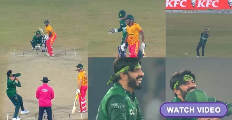 Watch: Pakistan Loy's Power Hat-Trick to Ovin's Dominance over Zimbabwe in T201