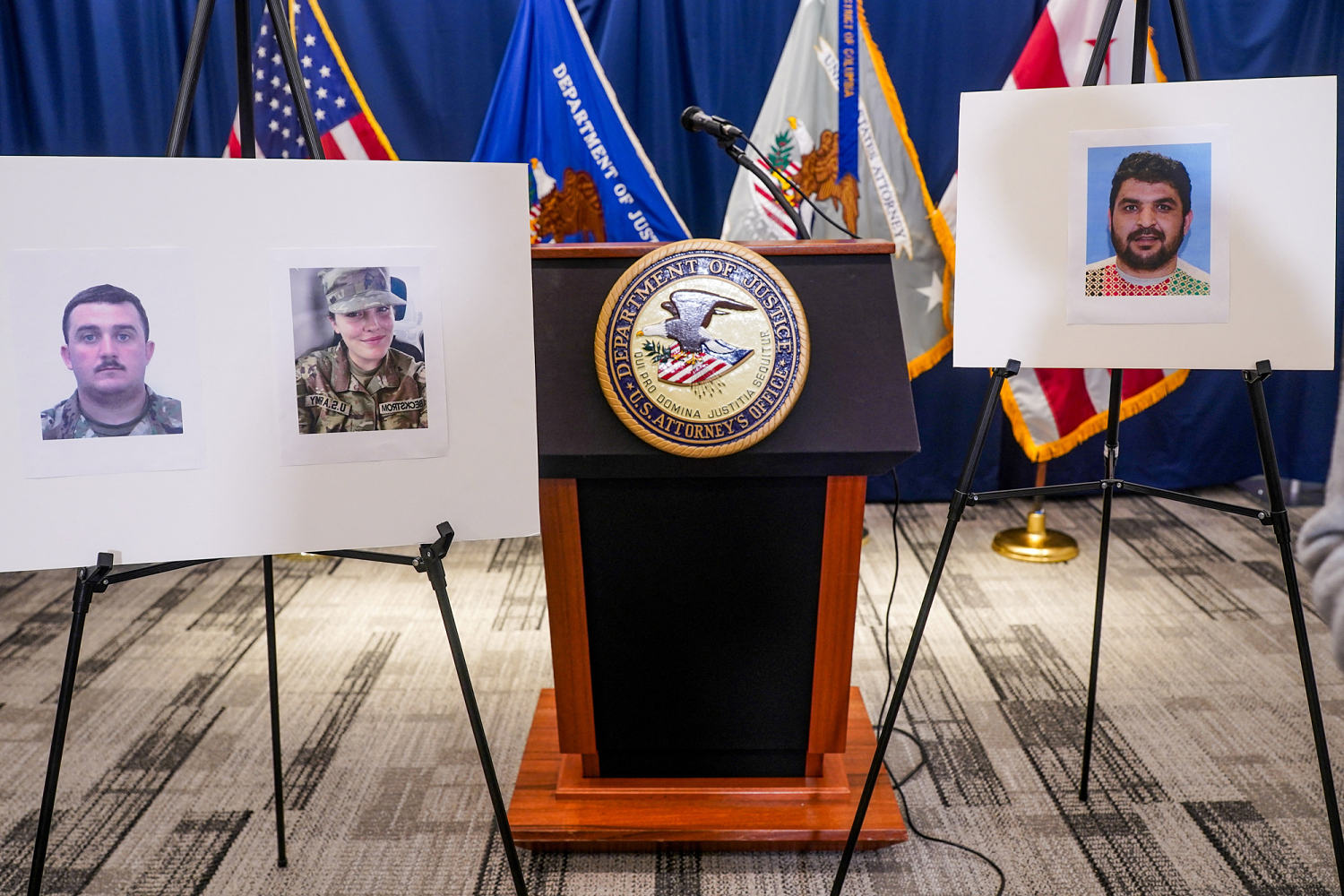 What do we know about the national guard members who were victims?