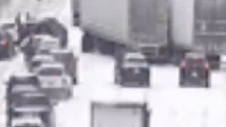 Winter storms take care of post-holiday travel