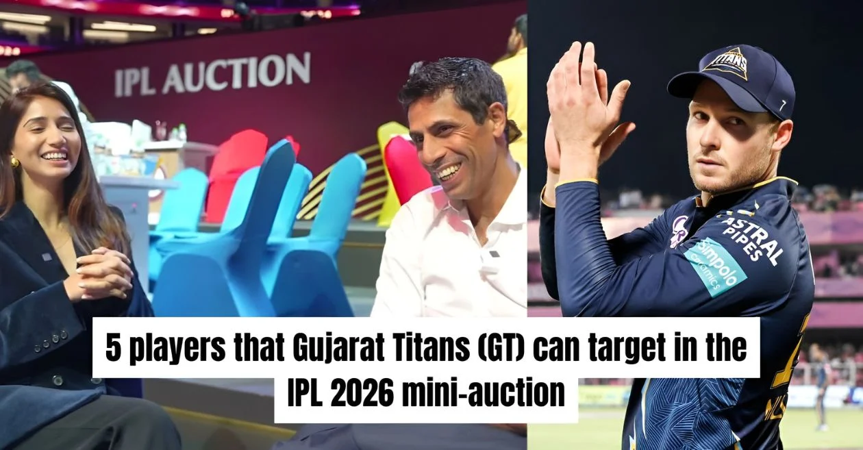 5 players who Gujarat Tits (GT) can target in iPl 2026 mini