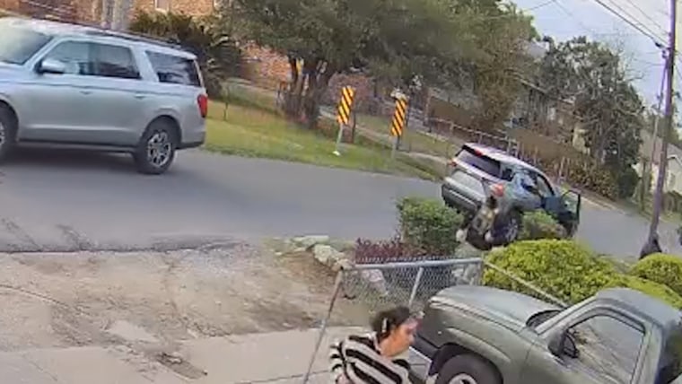 A female border patrol agent in Louisiana