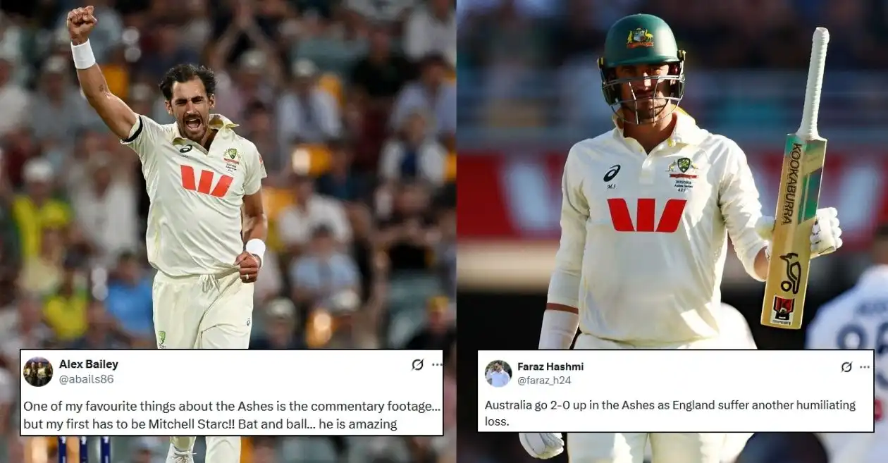 Ashes 2025-26: Fans erupt as Nabh-Bastc Starcles heroes help Australia beat England in Gabba Test