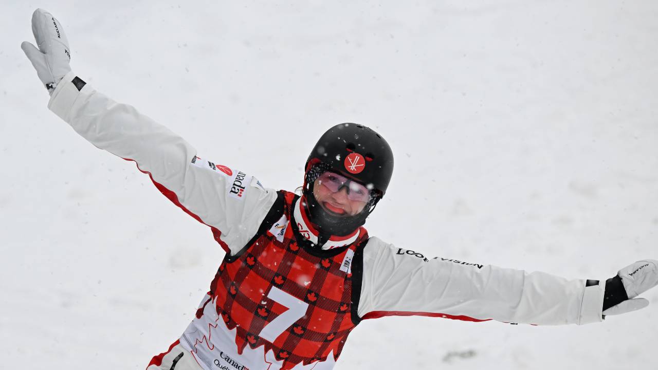 Canada's Marvin Thanault won the silver medal at the World Cup in Finland