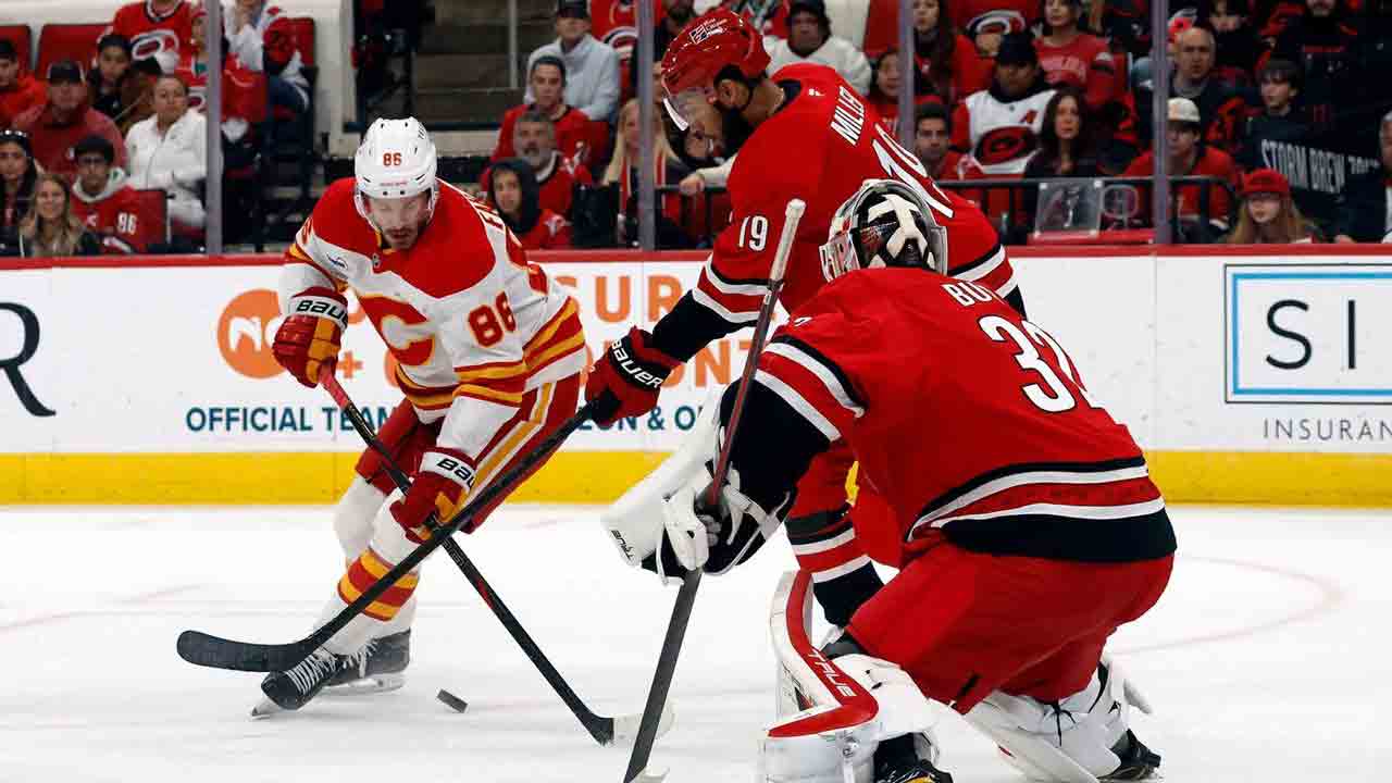 Flames can't solve Busy in OT loss to Hurricanes