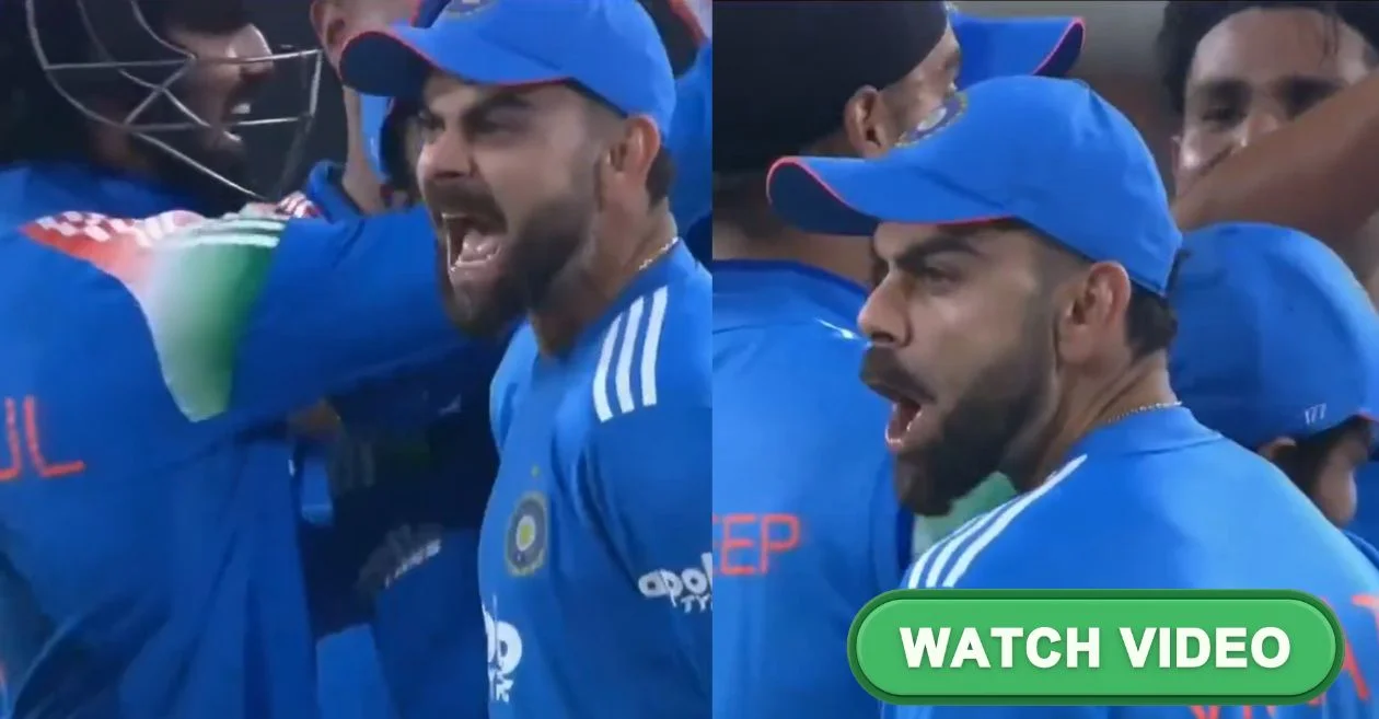 Ind vs sa (watch): virat haction passion Kohli
