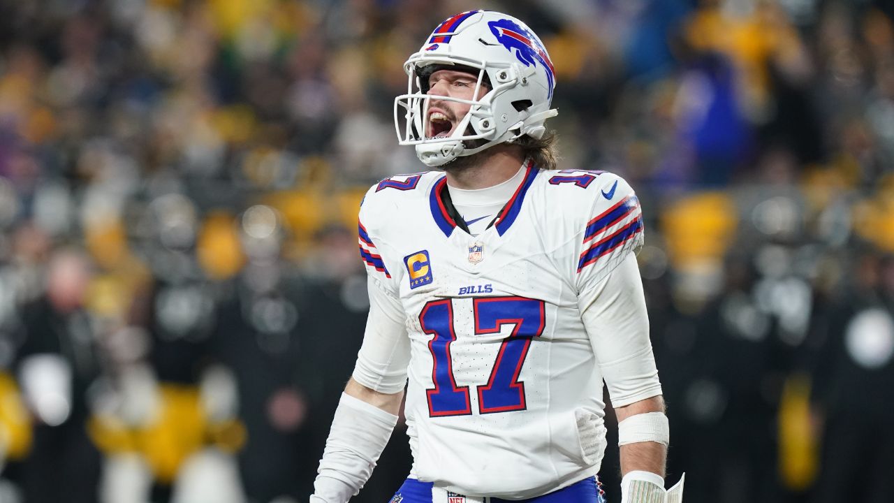 Josh Allen set a career mark for rushing TDs by a QB as the Bills beat the Steelers