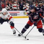 Sam Bennett scored in overtime as the Panthers topped the Blue Jackets

