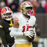 The Browns accused the 49ers' Jennings of crossing the line with the game's comments


