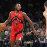 The Raptors look to snap out of a slump against the red-hot Celtics

